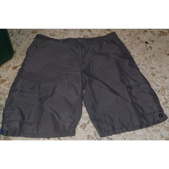 Hawk Other - Hawk Men's Cargo Shorts SZ 34 Gray and Blue